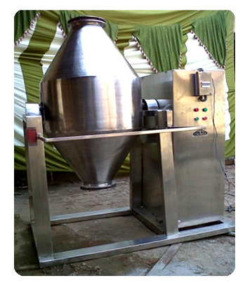 double cone blender machine